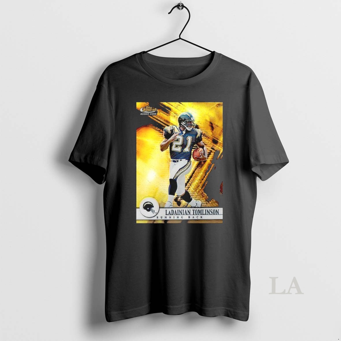 Original Ladainian Tomlinson Running Back Rookie Card Shirt