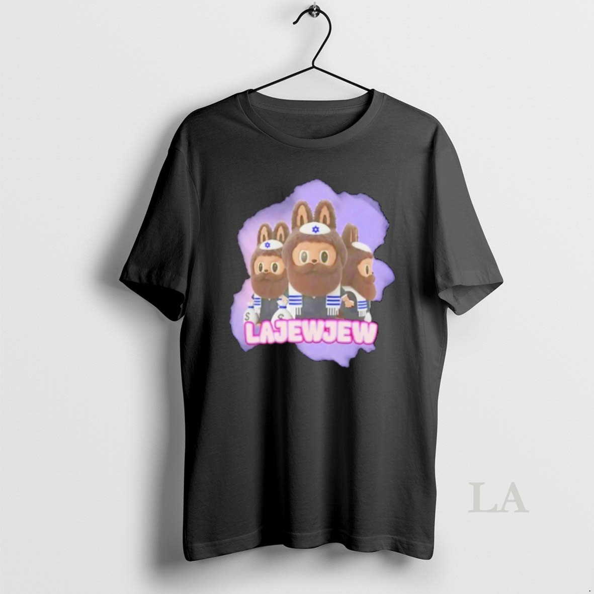 Original Lajewjew Lajewjew Lajewjew Cartoon Rabbi Shirt