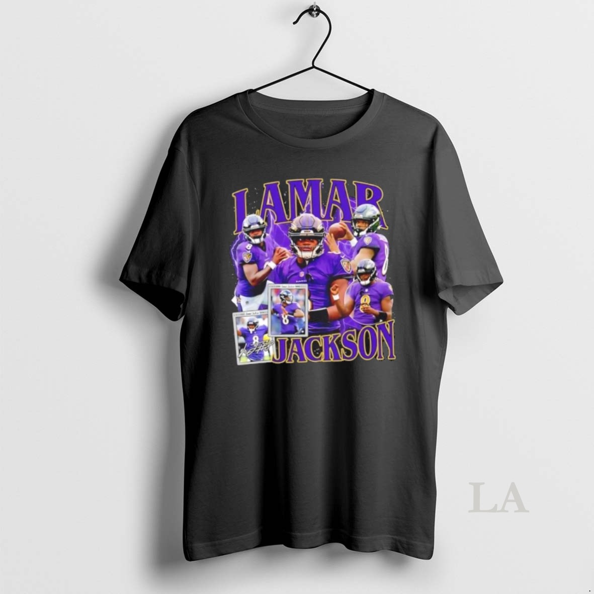 Original Lamar Jackson Baltimore Ravens Football Graphic Signature Shirt