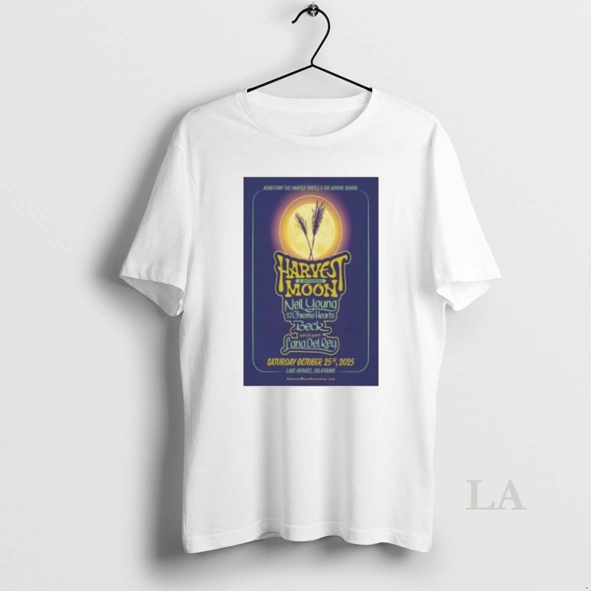 Original Lana Del Rey Lake Hughes Ca Usa Show 2025 Shirt