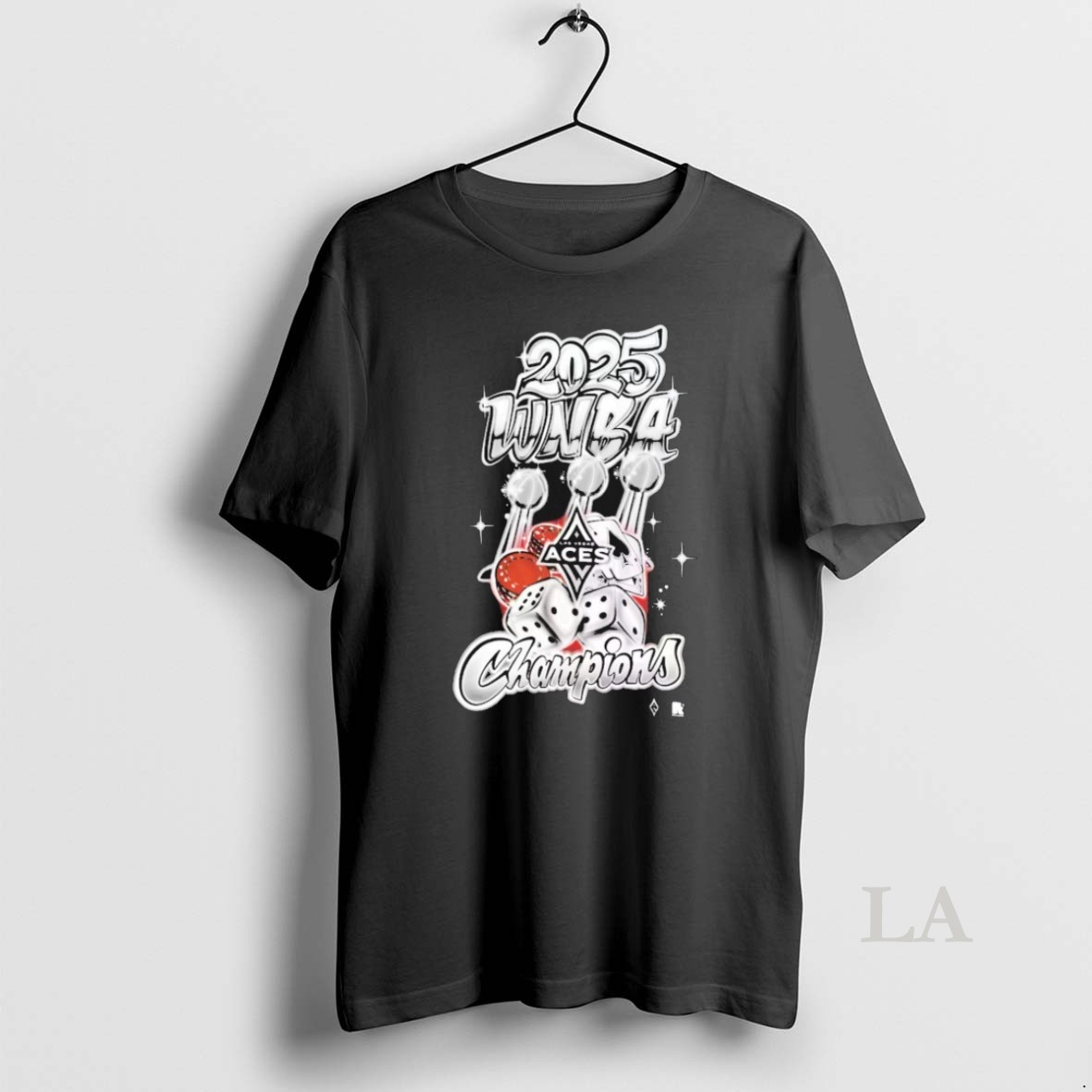 Original Las Vegas Aces 2025 Wnba Finals Champions Graffiti Trophies Shirt