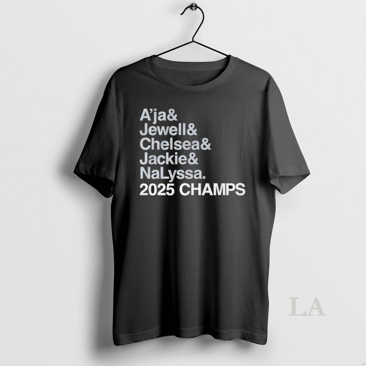 Original Las Vegas Aces Basketball Ampersand 2025 Champs T Men Shirt