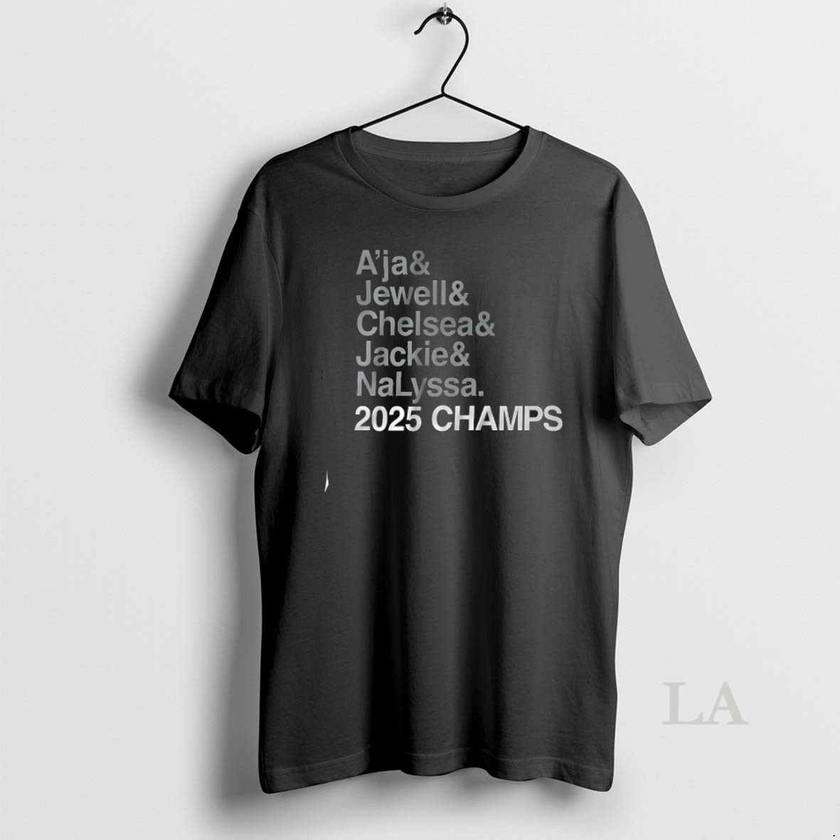 Original Las Vegas Basketball Ampersand 2025 Champs Shirt 3
