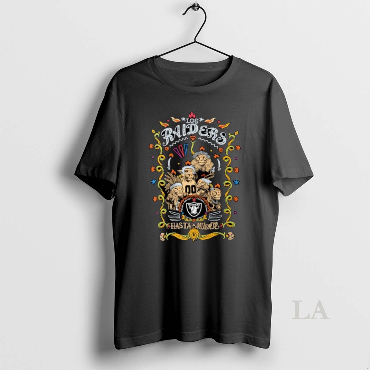 Original Las Vegas Raiders Hasta La Muerte Graphic Ornaments Shirt