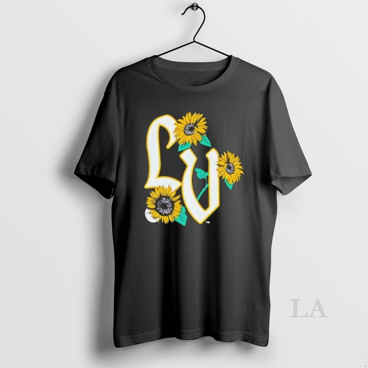 Original Lehigh Valley Ironpigs Sunflowers Baseball Shirt