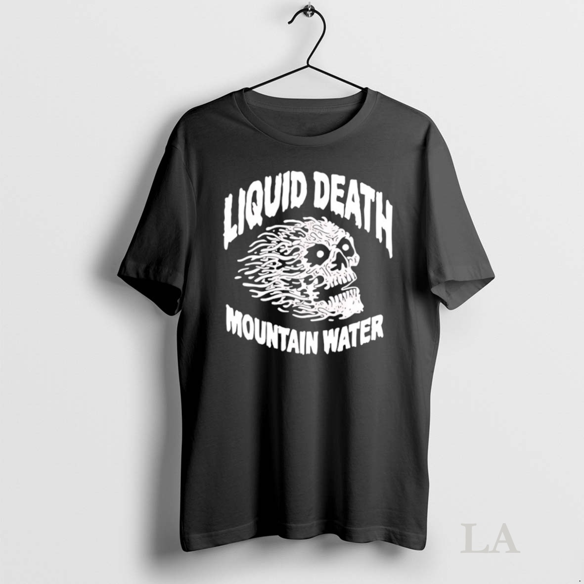 Original Liquid Death Instant Death Skull Shirt