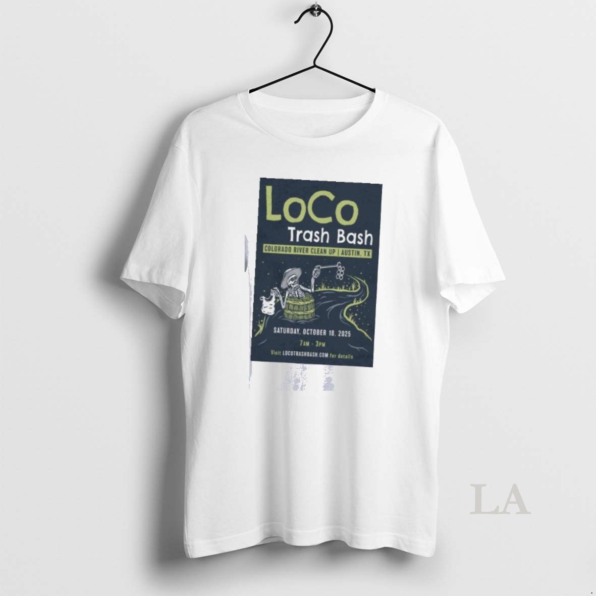 Original Loco Trash Bash Colorado River Clean Up Austin October 18 2025 Shirt