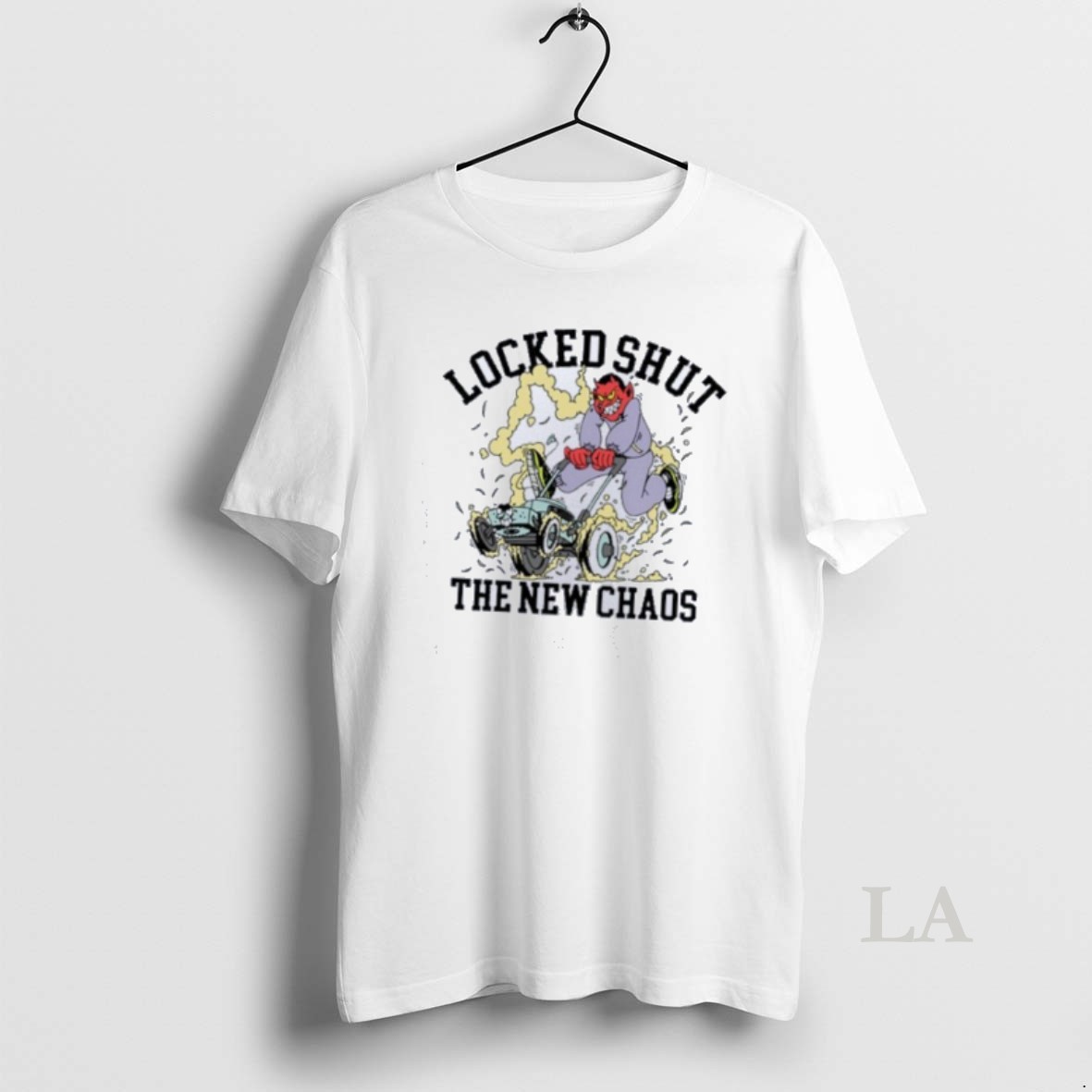Original Locked Shut The New Chaos Mower Shirt 2