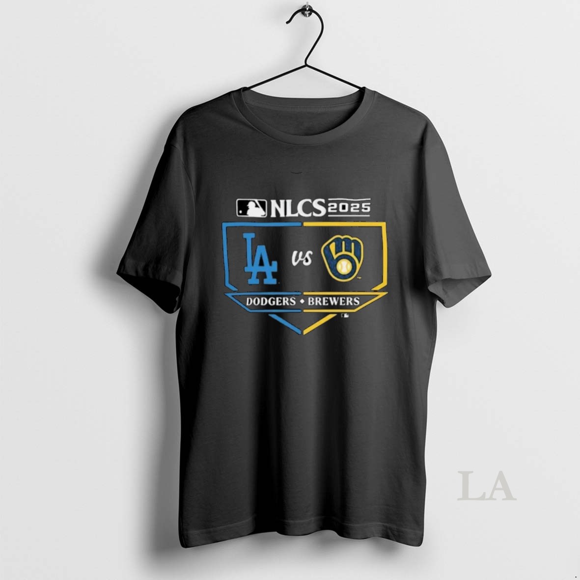 Original Los Angeles Dodgers Vs Milwaukee Brewers Nlcs 2025 Mlb Shirt