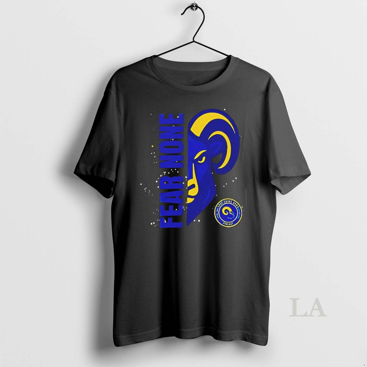 Original Los Angeles Rams Fear None Logo Shirt