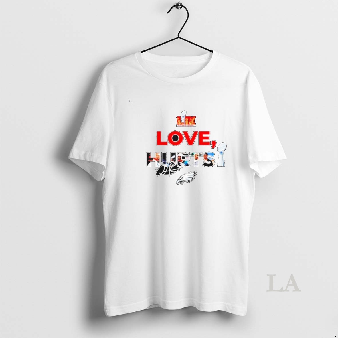 Original Love Jalen Hurts Super Bowl Lix Eagles Signature Shirt