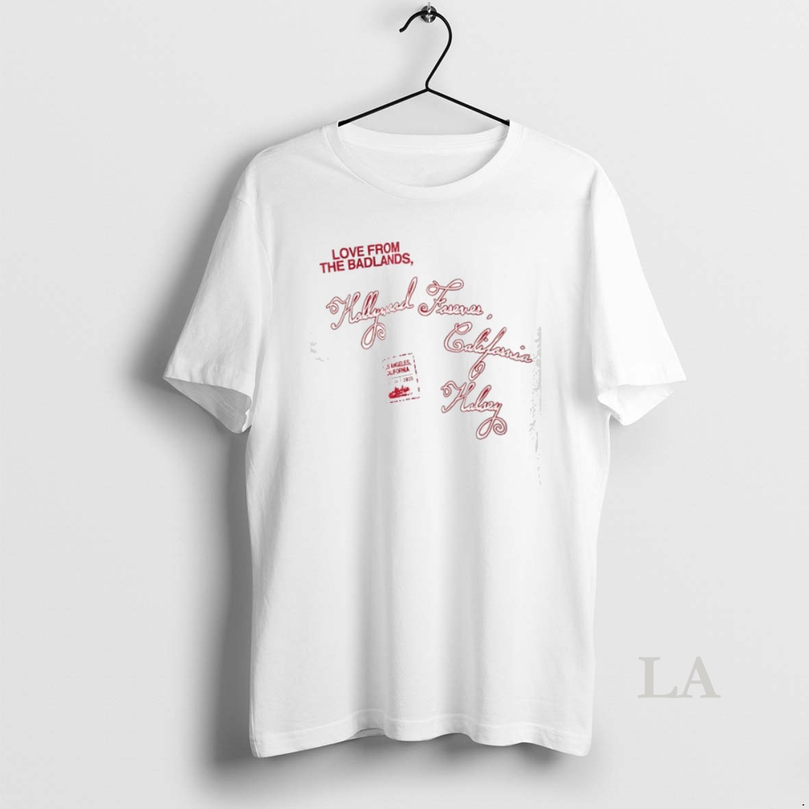 Original Love From The Badlands Hollywood Forever California Halsey Shirt