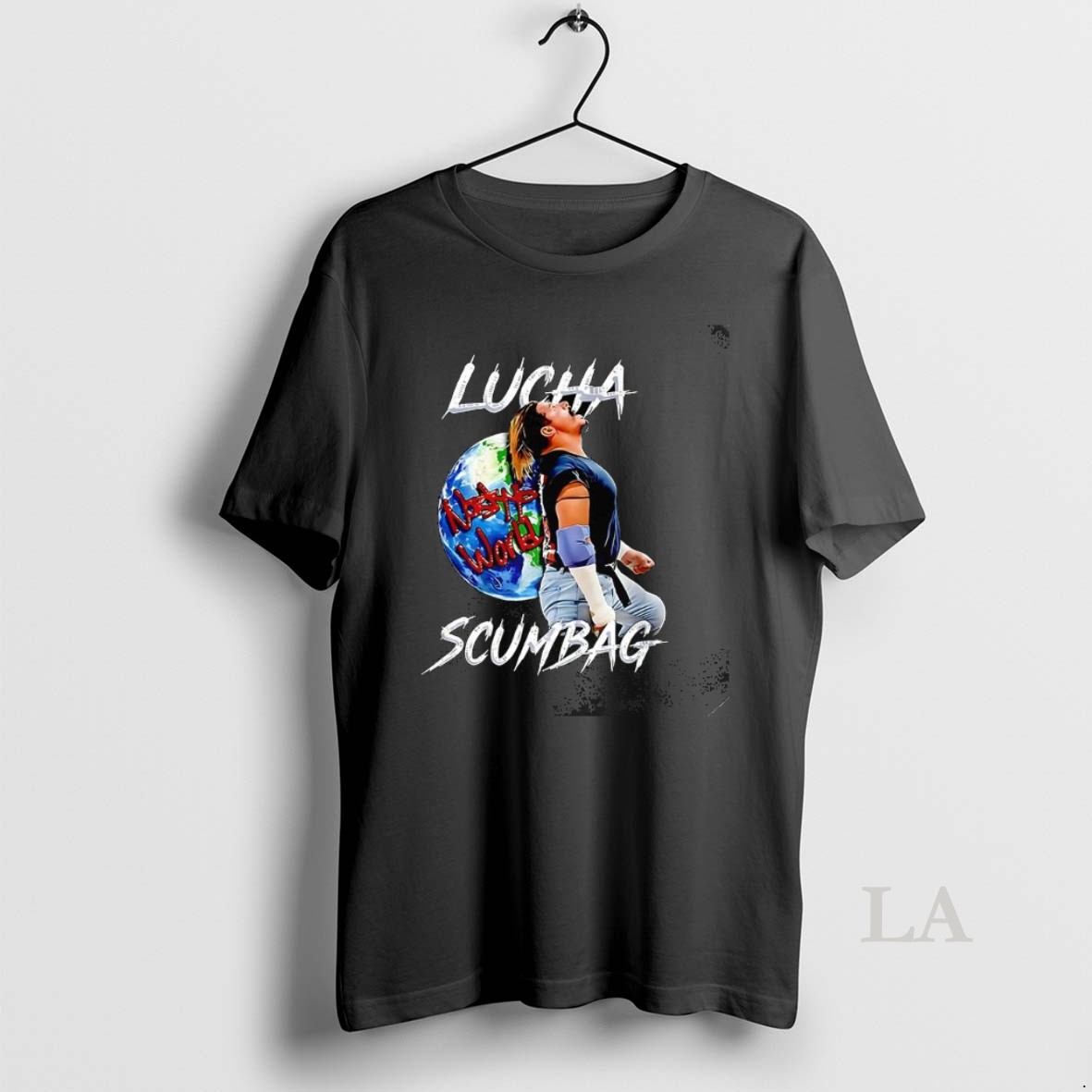 Original Lucha Scumbag Chris Nastyy Shirt