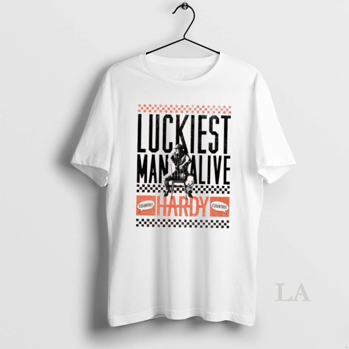 Original Luckiest Man Alive Hardy Country Shirt