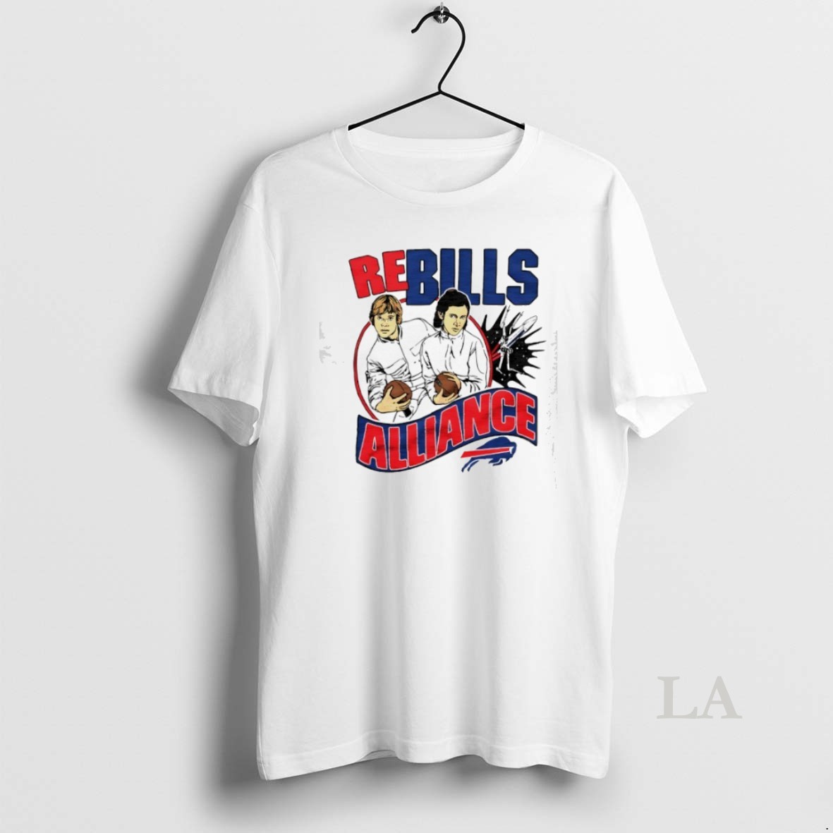 Original Luke Skywalke X Buffalo Bill Football Alliance Rebills Shirt