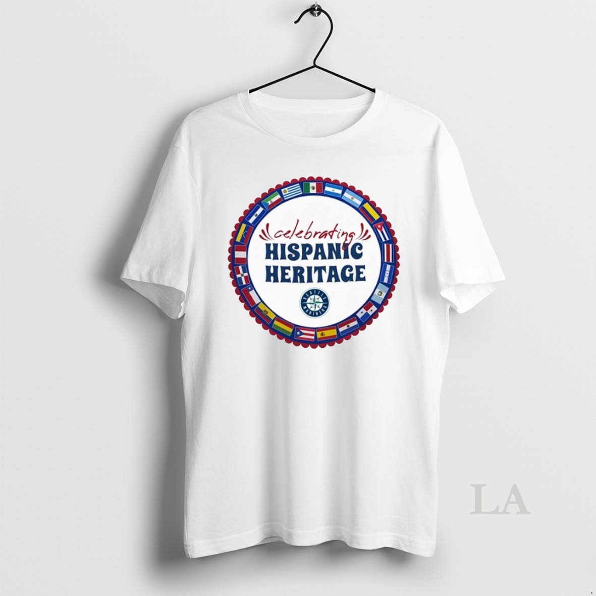 Original Mlb Seattle Mariners Starter Celebrating Hispanic Heritage Shirt