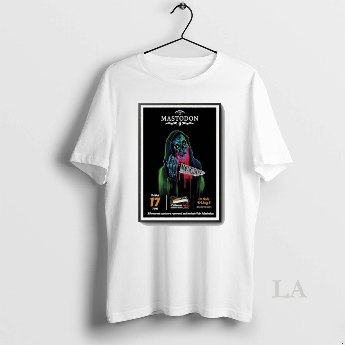 Original Mastodon Phoenix Az Tour 2025 Shirt