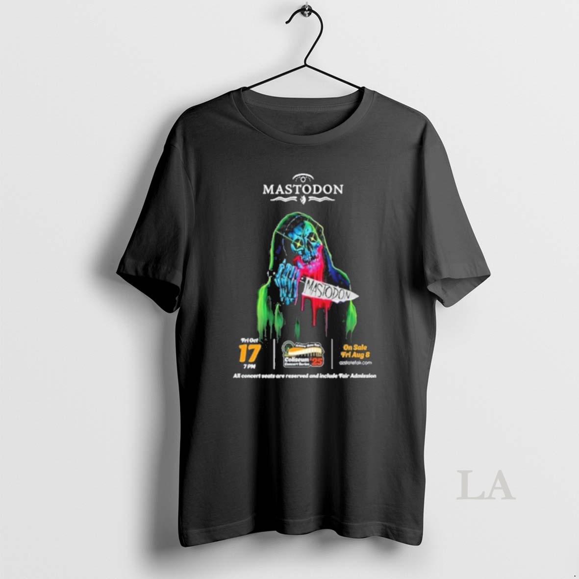 Original Mastodon Tour The Arizona State Fairgrounds 2025 Shirt