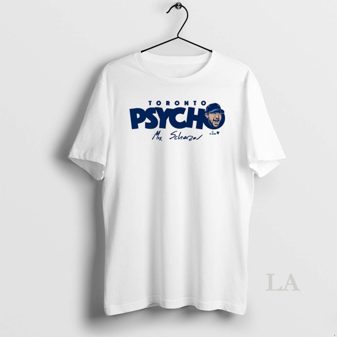 Original Max Scherzer Toronto Blue Jays Mlb Toronto Psycho Signature Shirt