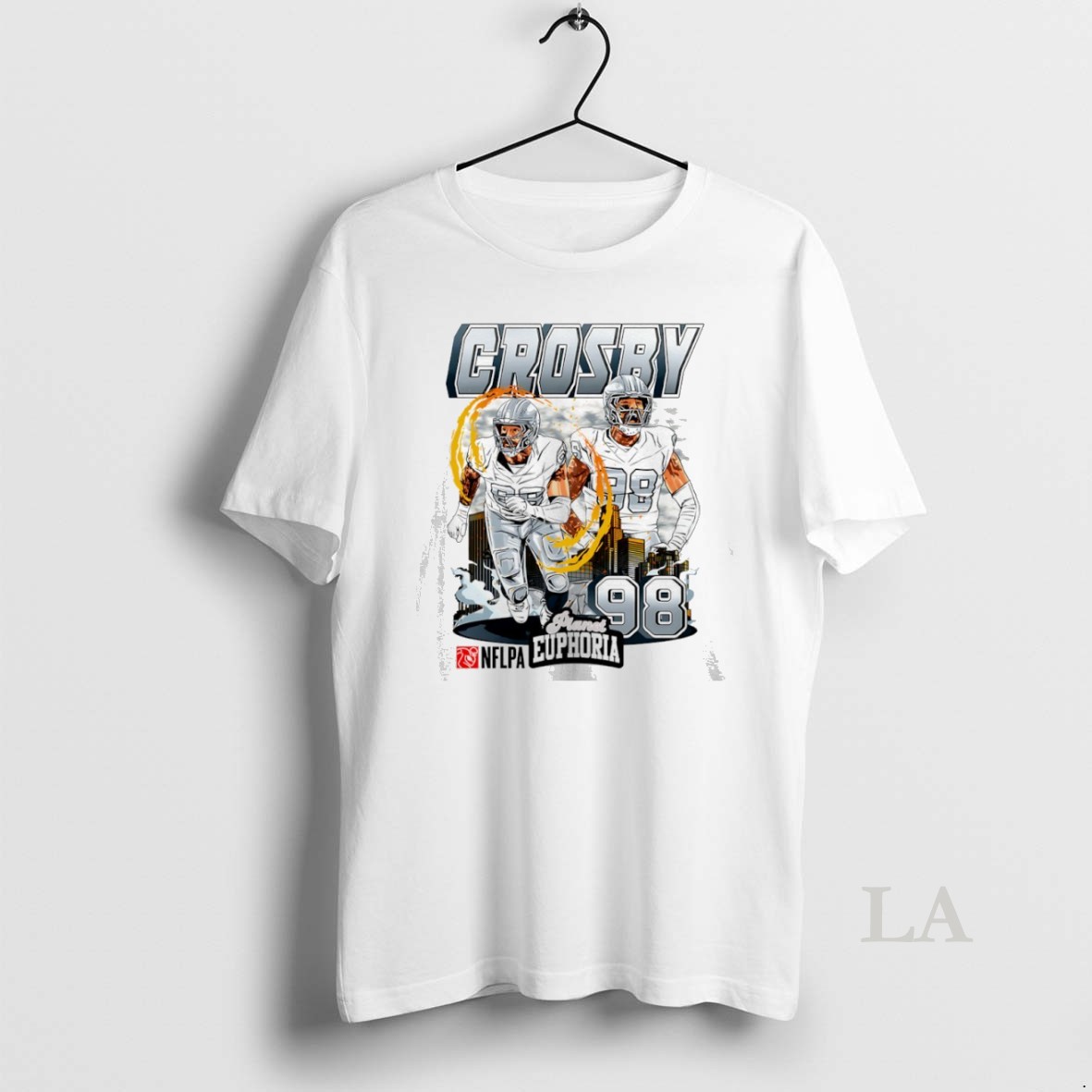 Original Maxx Crosby 98 Las Vegas Raiders Defensive End Comic Shirt
