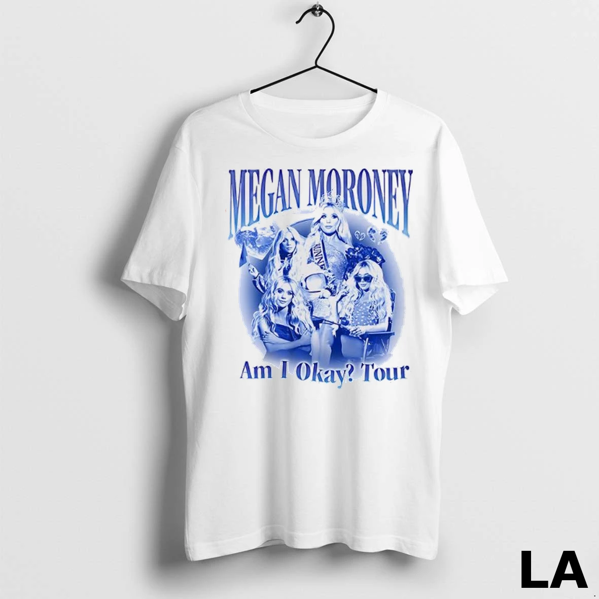 Original Megan Moroney Am I Okay Tour Graphic Shirt