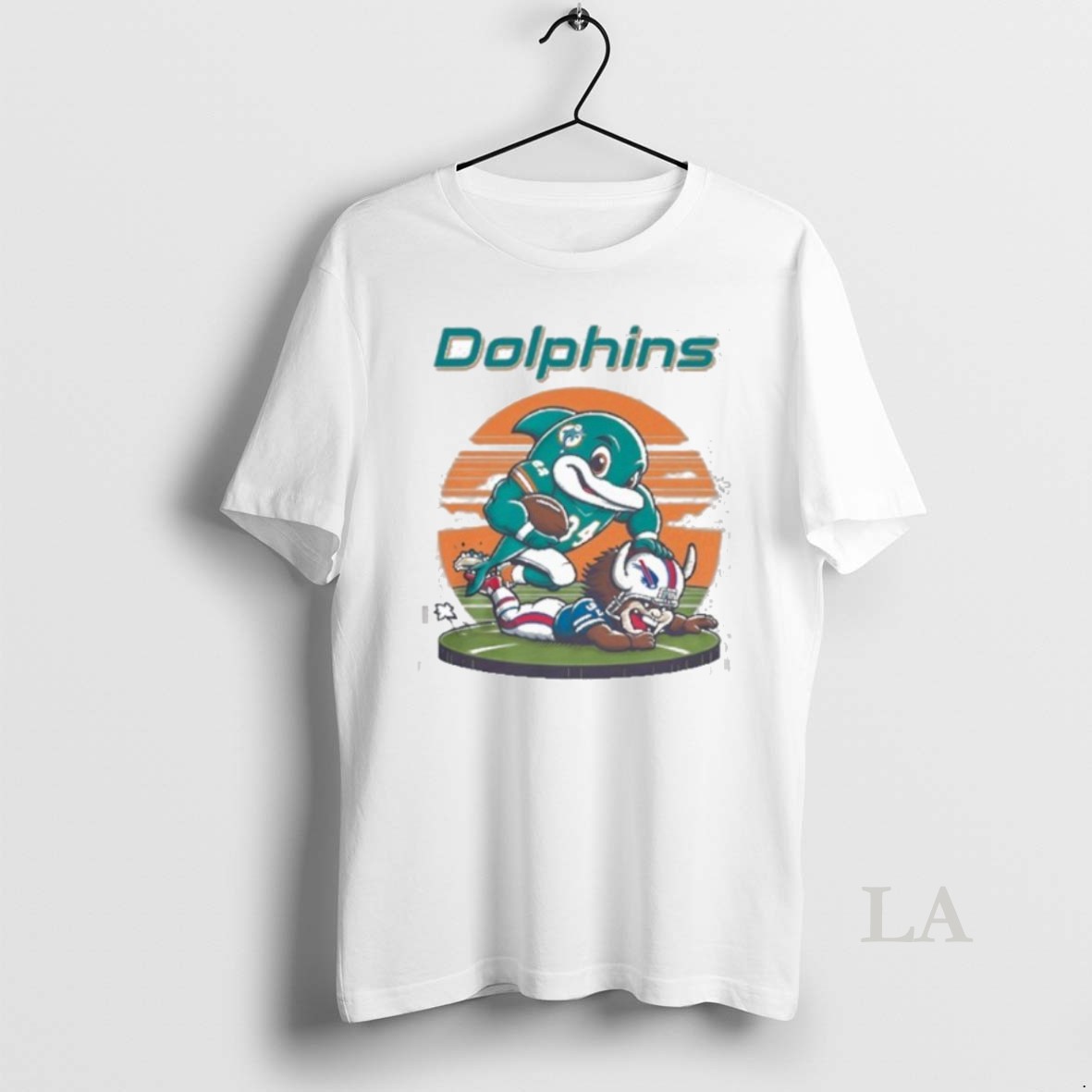 Original Miami Dolphins Vs Buffalo Bills Mascot Rivalries 2025 Shirt 2