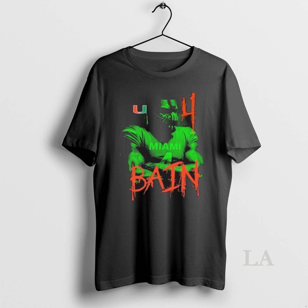 Original Miami Hurricanes Vintage Bain Shirt