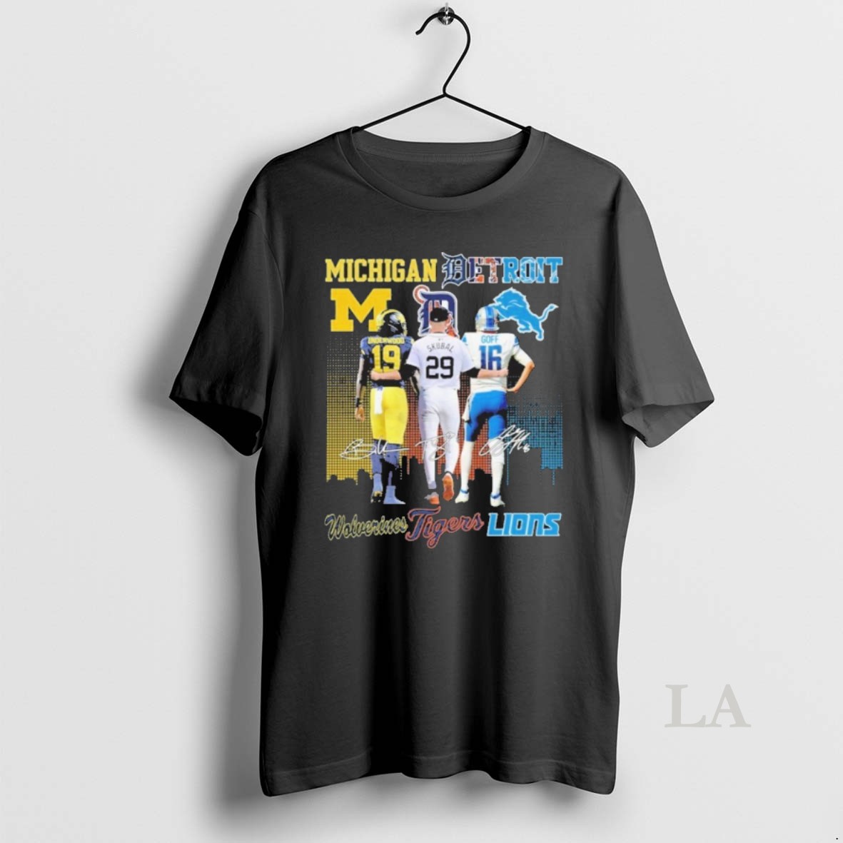Original Michigan Detroit Underwood Skubal And Goff Signature Shirt