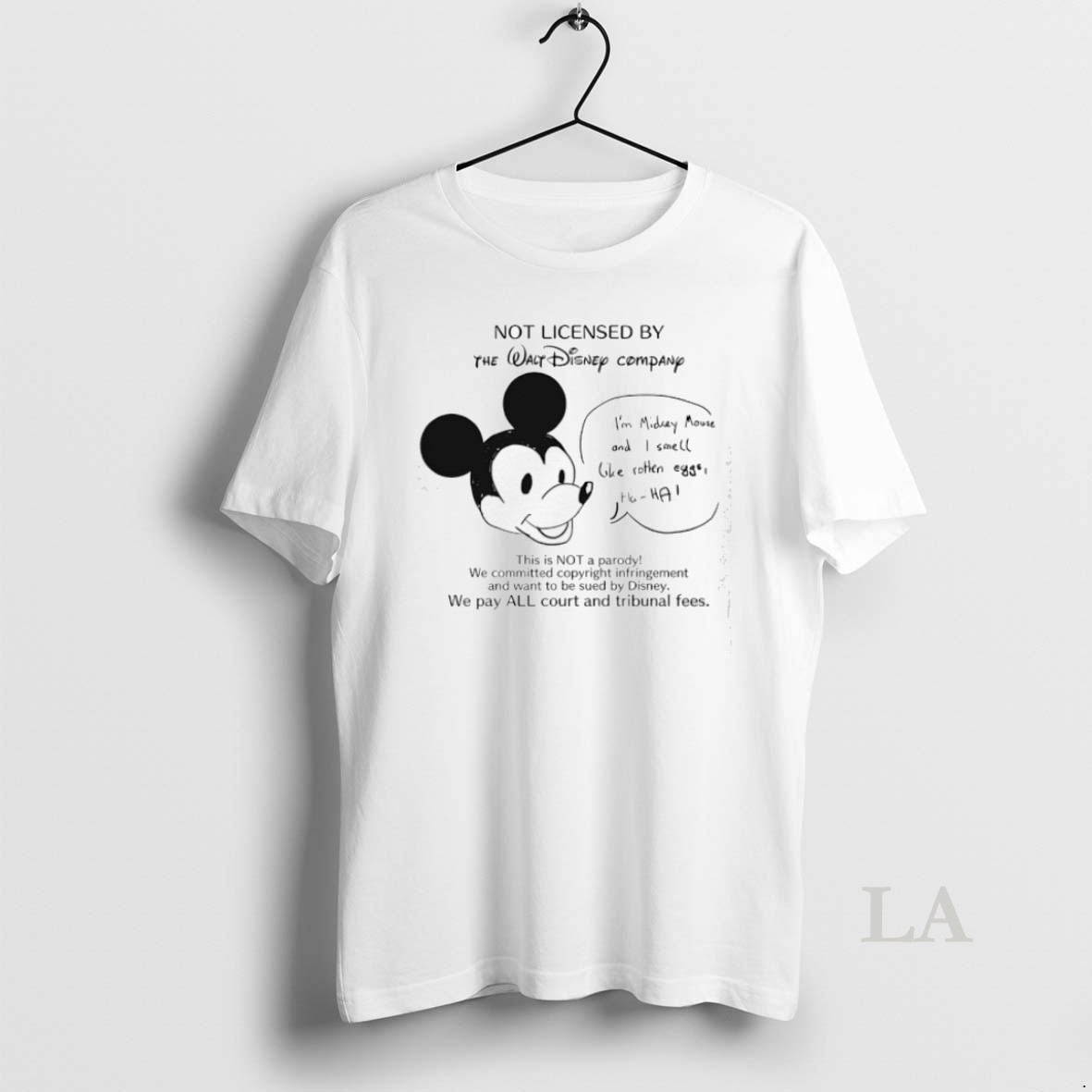 Original Mickey Not Licensed By The Walt Disney Company Shirt