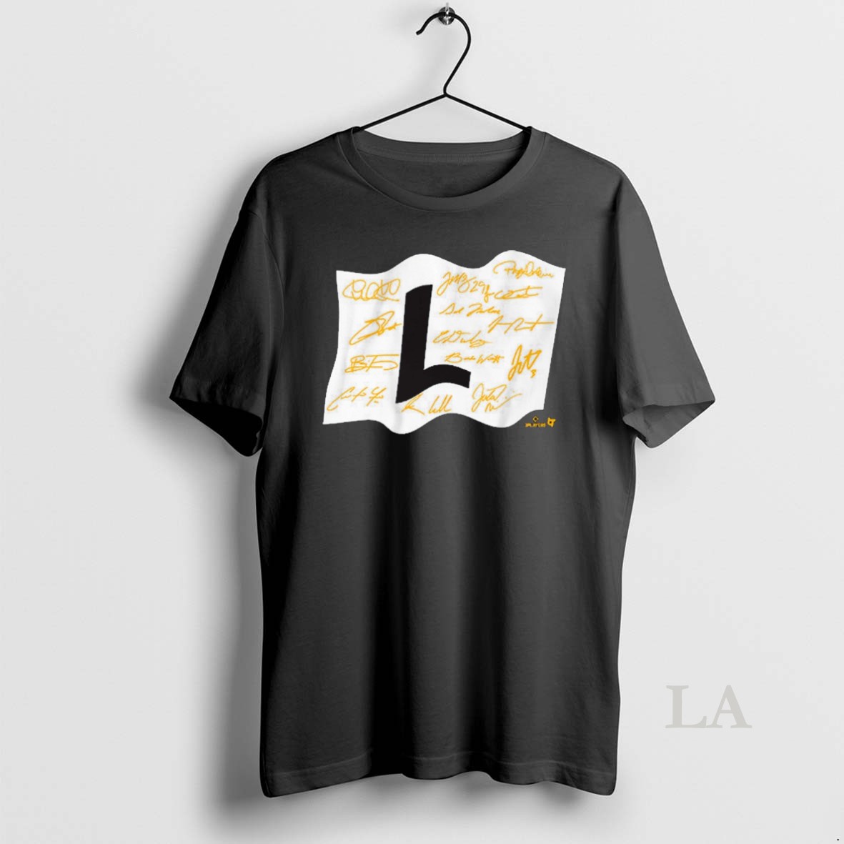 Original Milwaukee Brewers Baseball Mlb Fly The L Flag Signatures Shirt