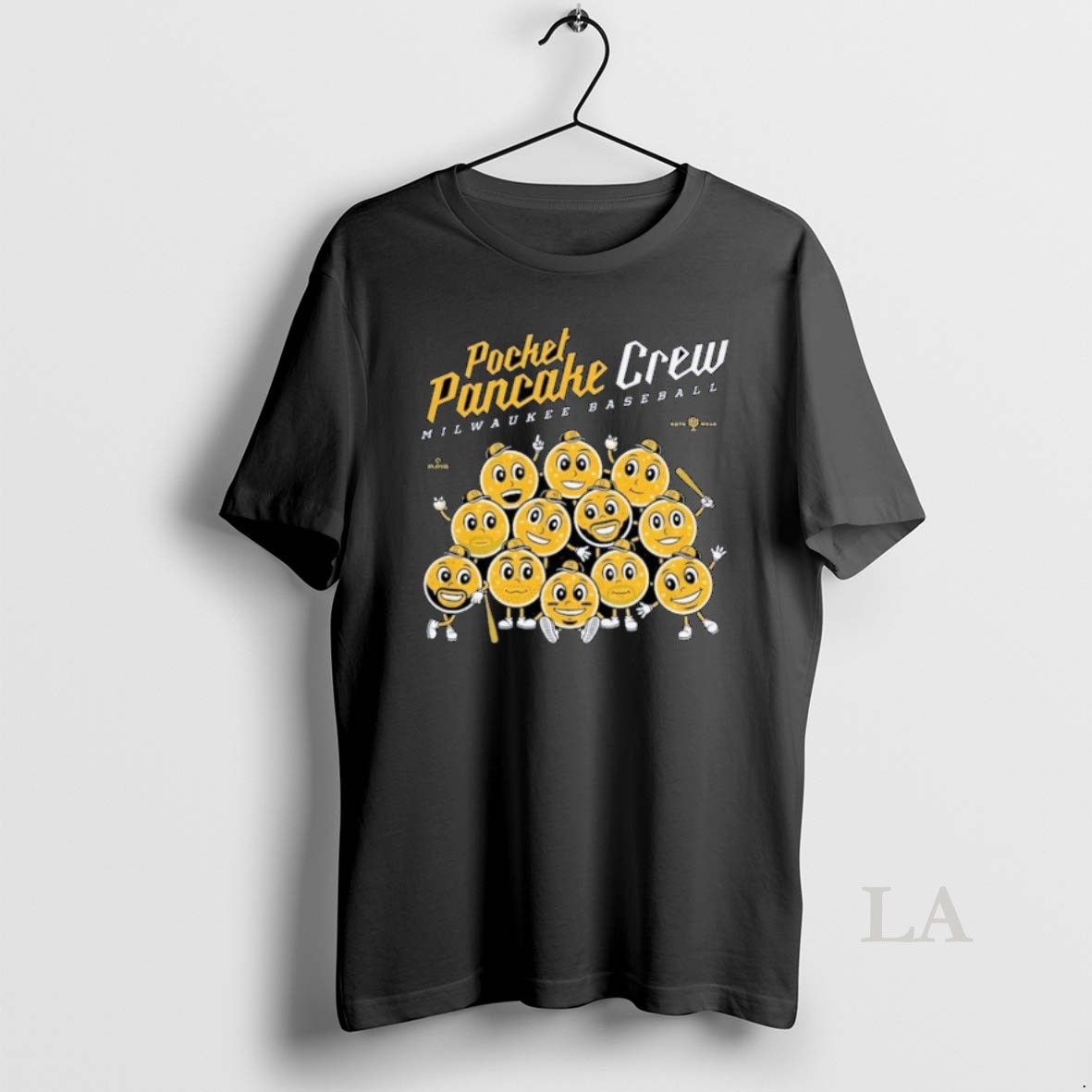 Original Milwaukee Brewers Pocket Pancake Crew Shirt