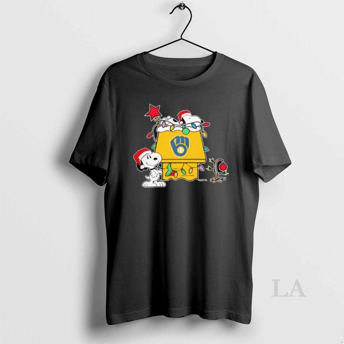 Original Milwaukee Brewers Snoopy Christmas Holiday 2025 Shirt
