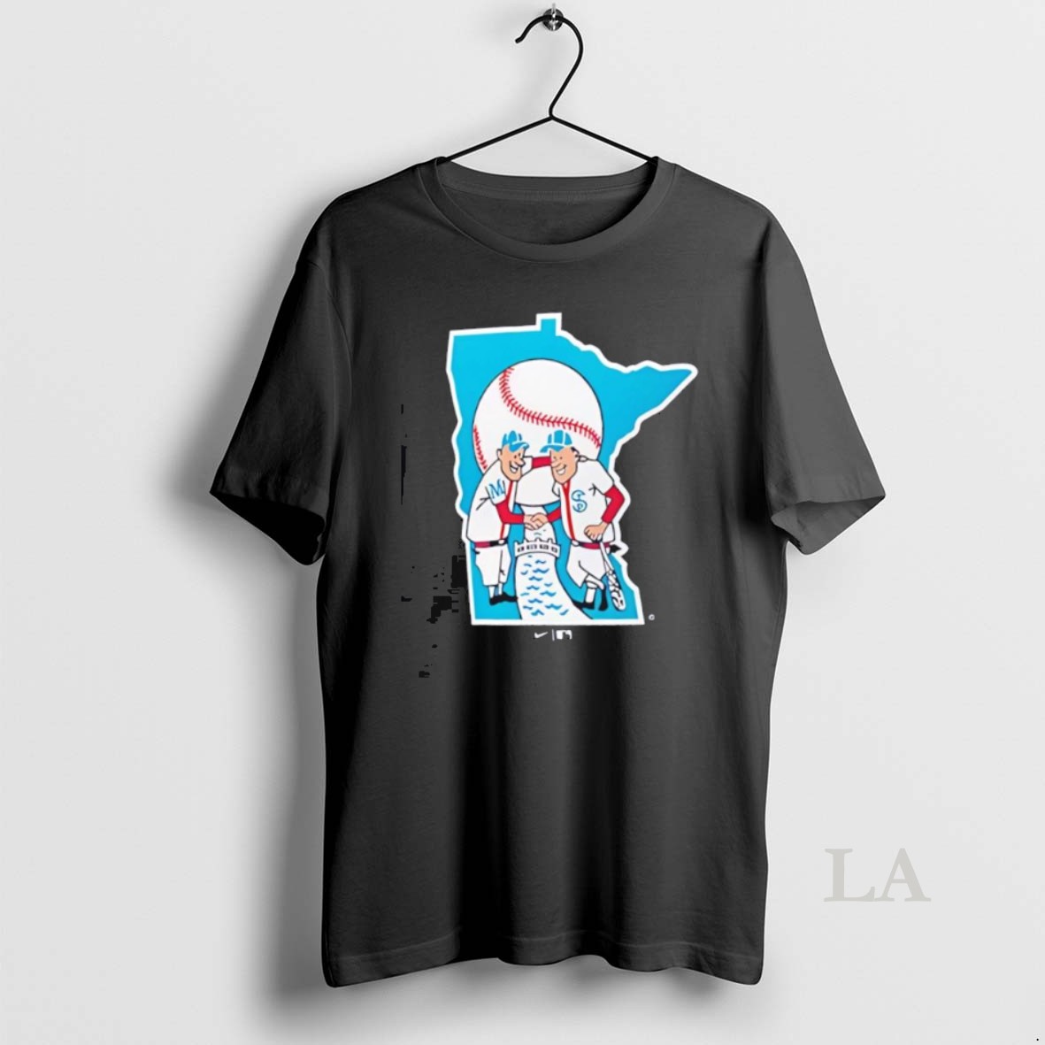 Original Minnesota Twins Blue Cooperstown Logo Shirt