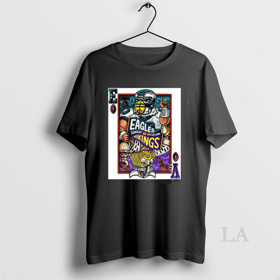 Original Minnesota Vikings Vs Philadelphia Eagles Nfl 2025 Week 7 Cadrs Shirt