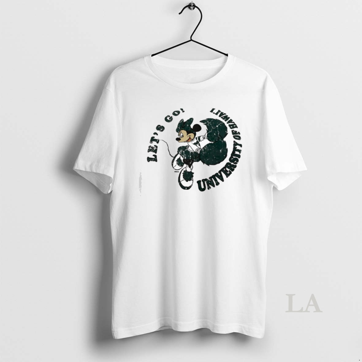 Original Minnie Mouse Lets Go University Of Hawaii Shirt