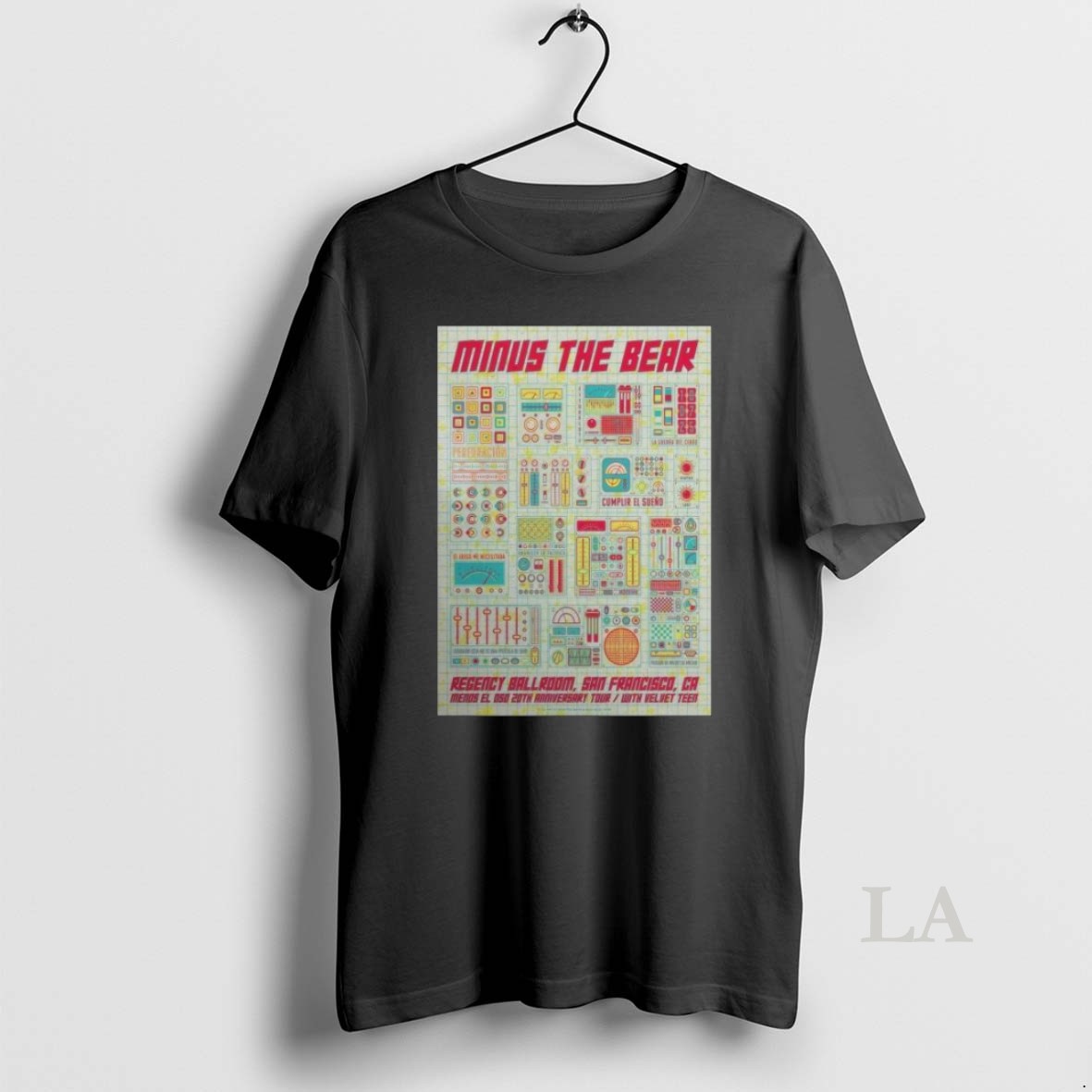 Original Minus The Bear Regency Ballroom In San Francisco Ca October 7 2025 Long Sleve Shirt