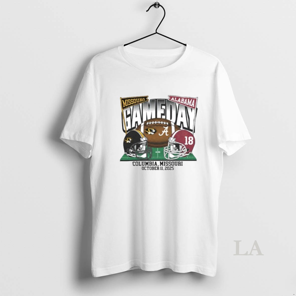 Original Missouri Tigers Vs Alabama Crimson Tide 2025 College Football Gameday Ornaments Shirt
