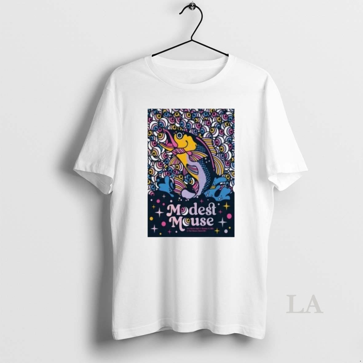 Original Modest Mouse Oct 11 2025 The Fillmore Detroit Tour Shirt