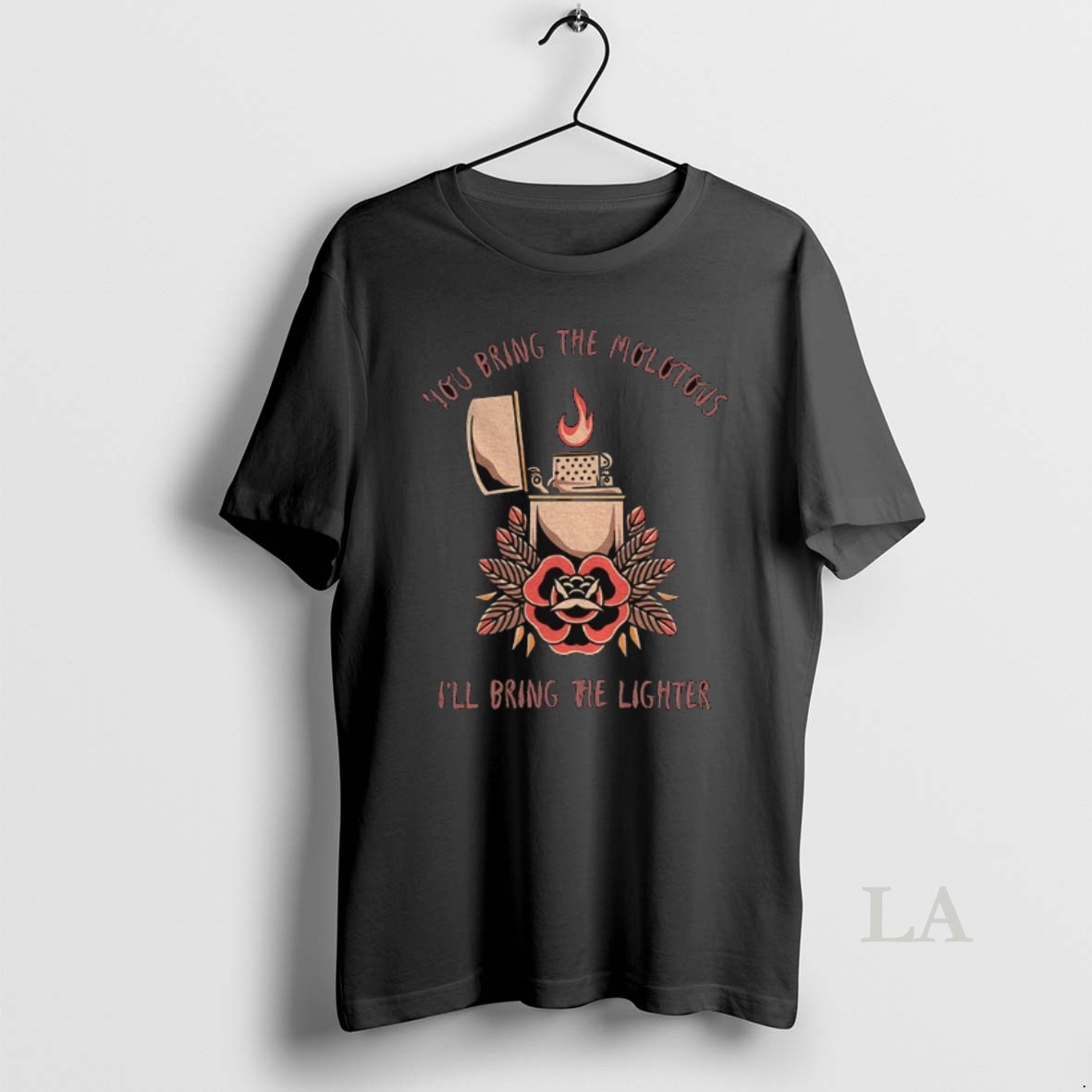 Original Molotov Cocktails Antifa Anarchist You Bring The Molotovs Ill Bring The Lighter Shirt