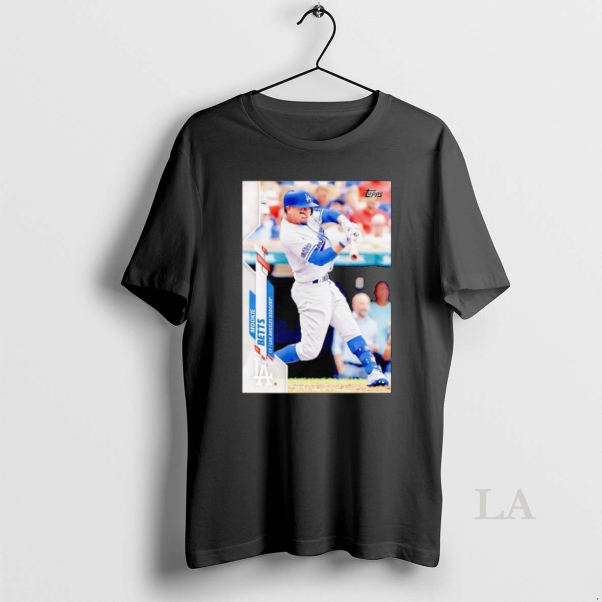 Original Mookie Betts Los Angeles Dodgers Baseball Card Player Shirt