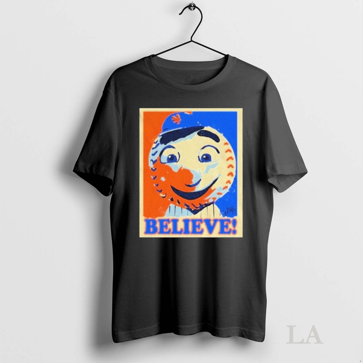 Original Mr Met New York Mets Mlb Believe Hope Mascot Shirt