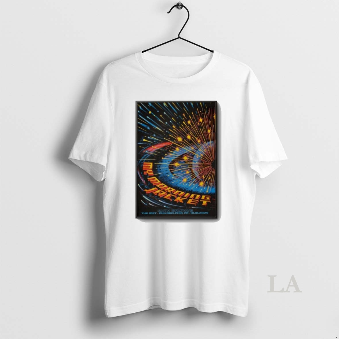 Original My Morning Jacket Philadelphia Pa October 10 2025 Tour Shirt