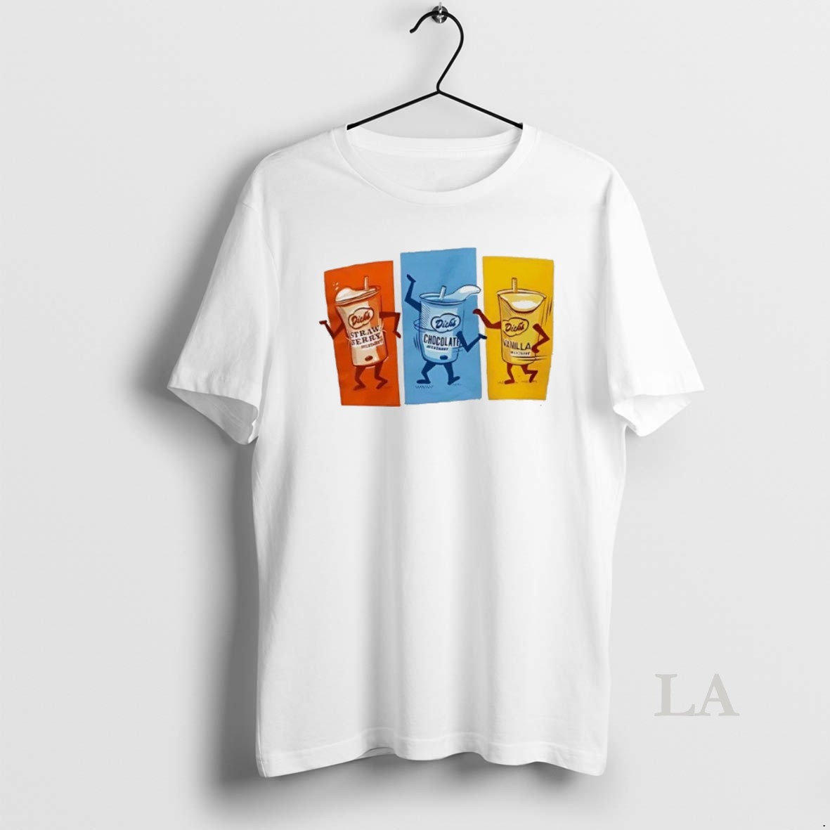 Original My Favorite Milkshake Strawberry Chocolate Vanilla Shakes Dancing Shirt