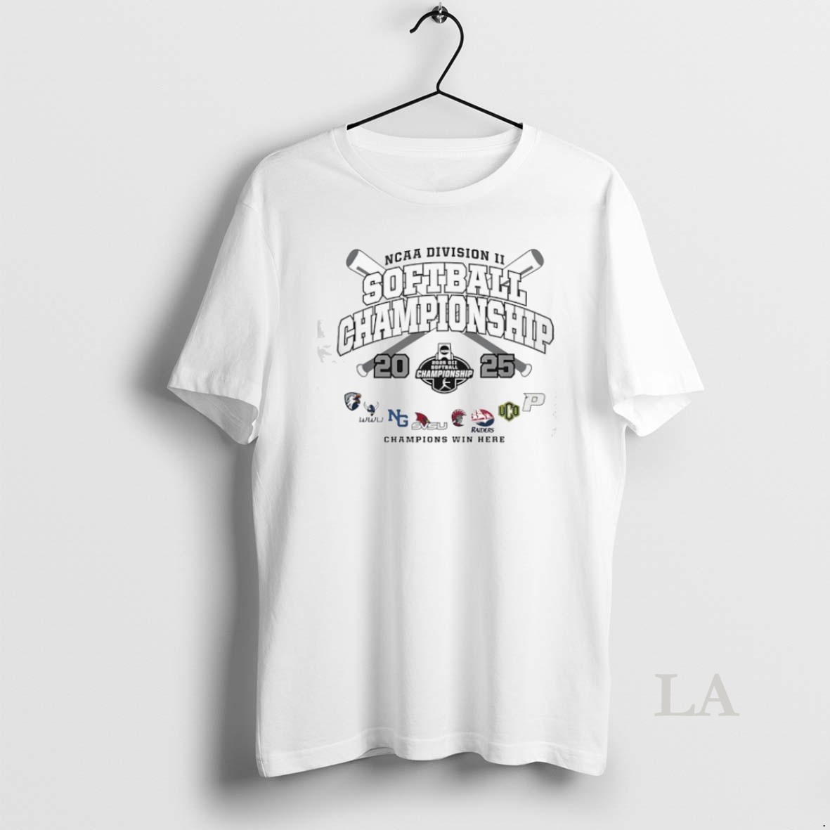 Original Ncaa Division Ii Softball Championship 8 Teams Logos 2025 Shirt