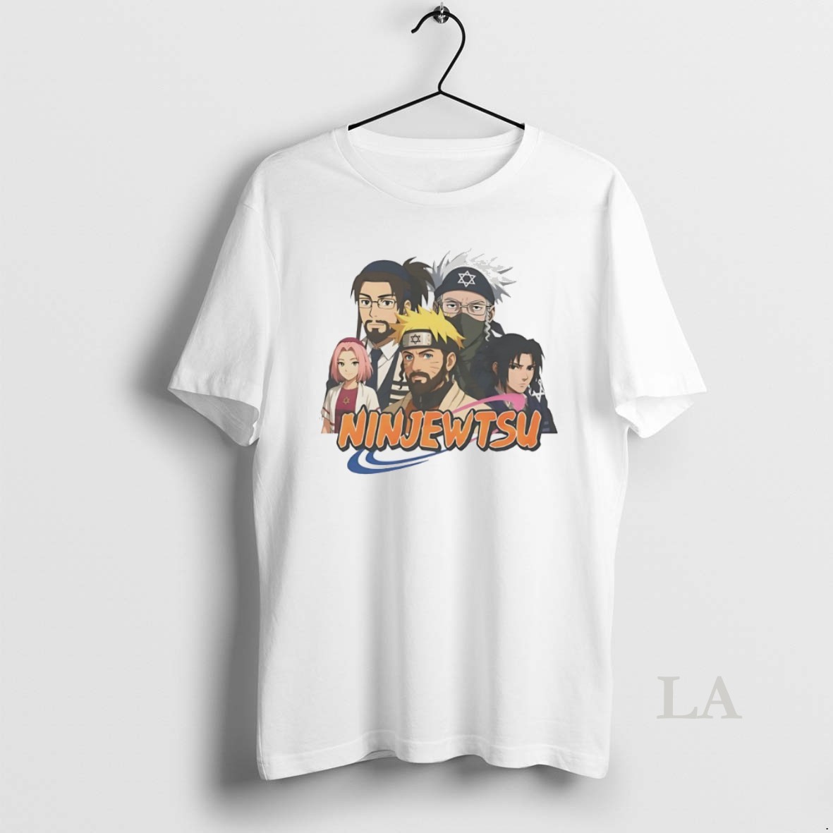 Original Naruto Uzumaki Kage Bunshin No Jutsu Ninjewtsu Shirt