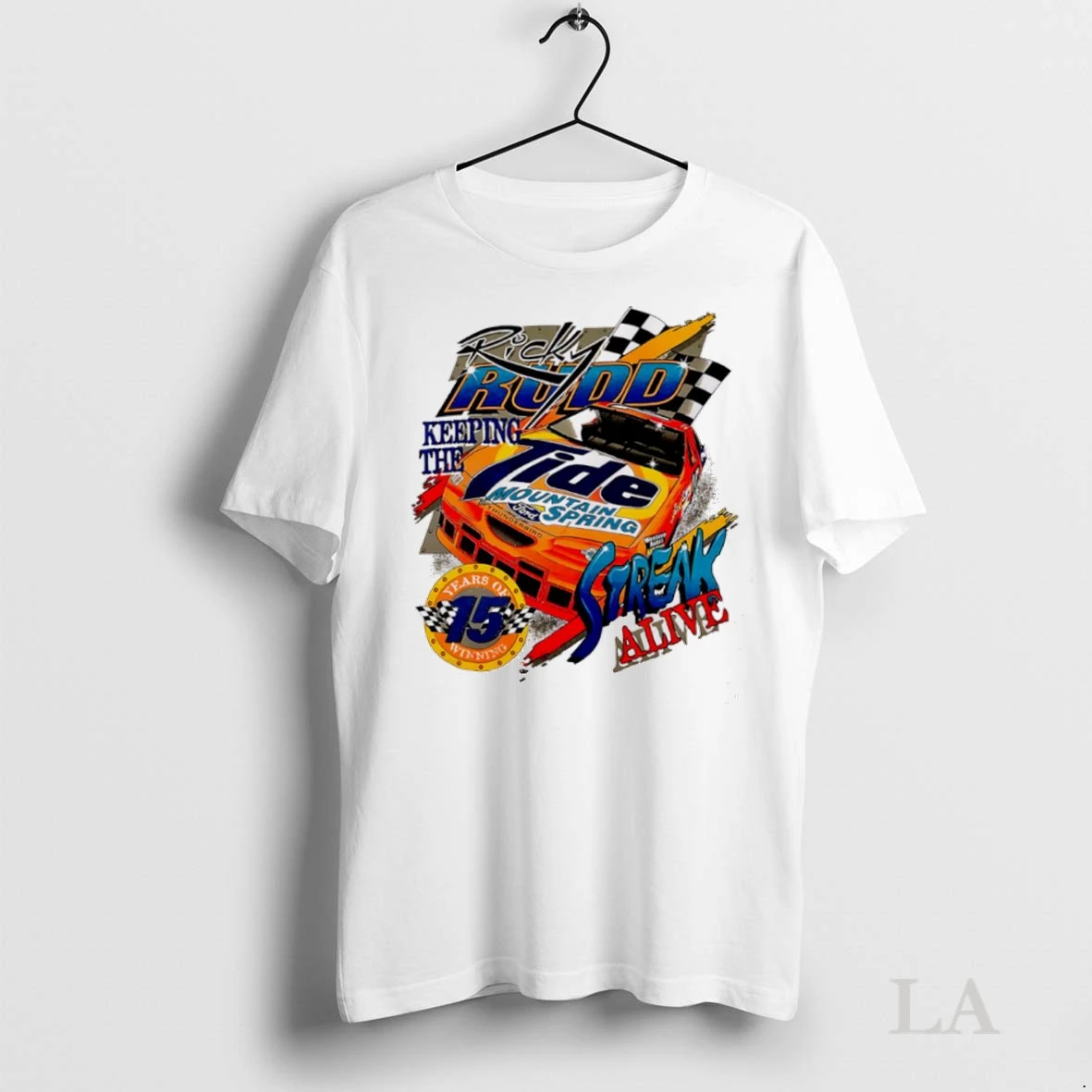 Original Nascar Ricky 1 Rudd Keeping The Tide Mountain Spring Shirt