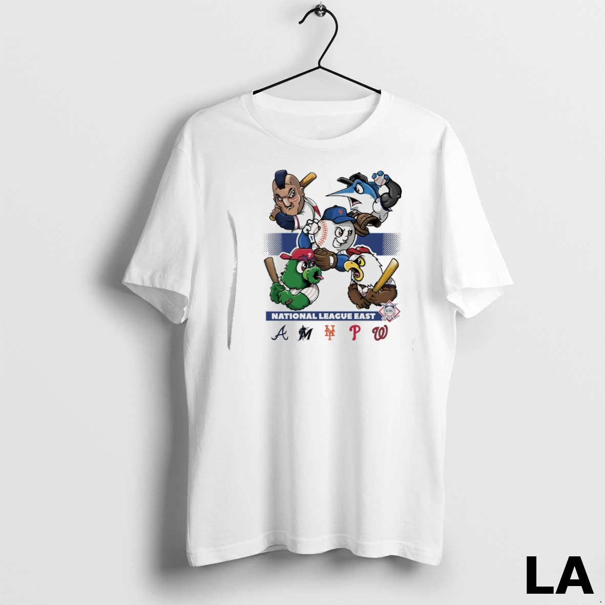 Original National League East 2025 Mlb Postseason Mascot Shirt