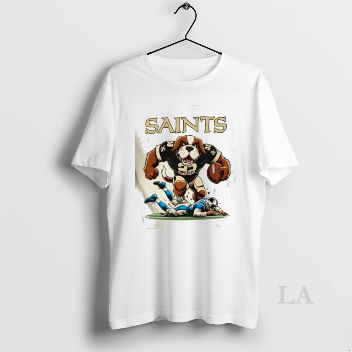 Original New Orleans Saints Win Carolina Panthers Lose Mascots Battle Shirt