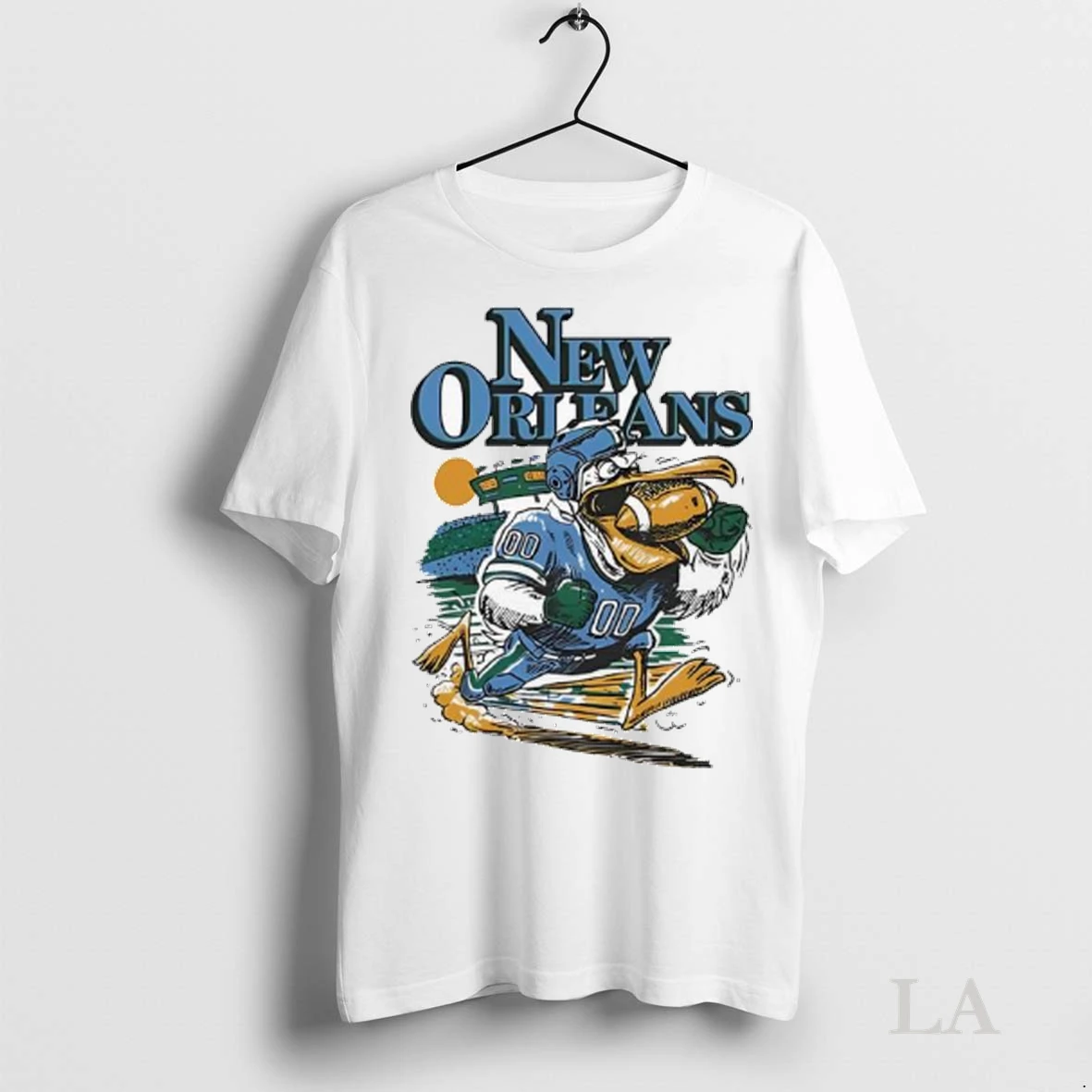 Original New Orleans Saints Mascot Football Team Ladies Shirt