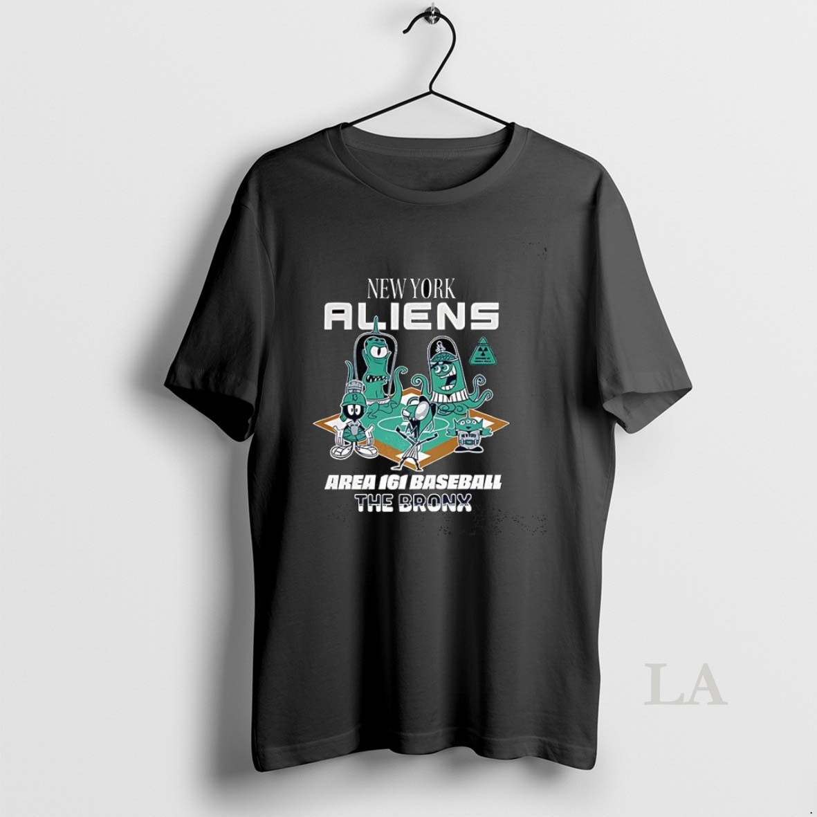 Original New York Aliens Area 161 Baseball The Bronx Shirt